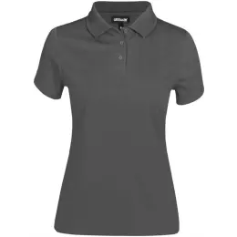Ladies Distinct Golf Shirt Grey